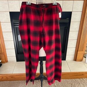 NWT GapBody Buffalo Plaid, 100% Cotton, Men’s Lounge Pants, Sz XL